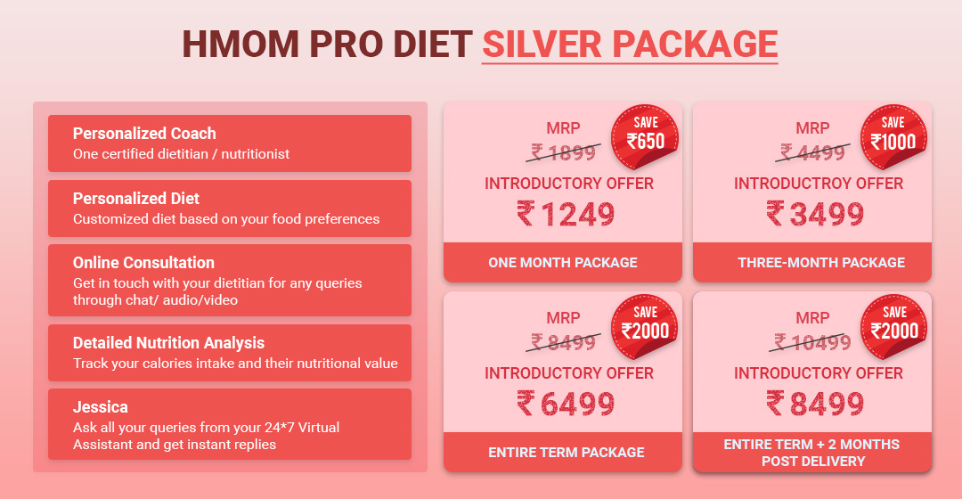 Pro Diet Pricing Table
